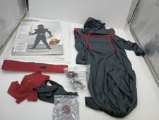 CALIFORNIA COSTUME COLLECTION STEALTH NINJA 00121 TODDLER MED 3/4 NEW FREE SH