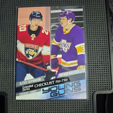 20-21 UD Young Guns Checklist Arthur Kaliyev Aleksi Heponiemi 730 Panthers Kings