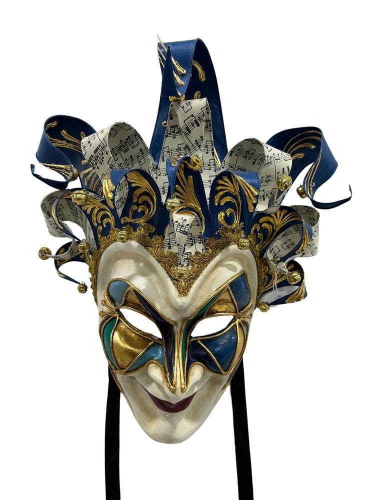 Musical Jester Hand Made Venetian Wall Mask