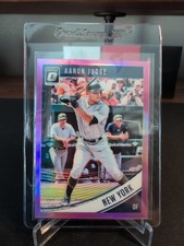2018 Optic AARON JUDGE Pink Holo - NEW YORK YANKEES