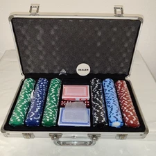SET Professionale POKER 300 Fiches/Chip ULTIMATE POKER MS 11,5gr