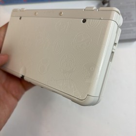 NICE! New Nintendo 3DS Mario White Black Friday Console In Box US Model