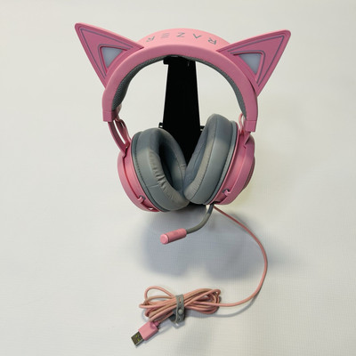 Razer Kraken Kitty Edition Quartz Chroma USB Gaming Headset THX Audio