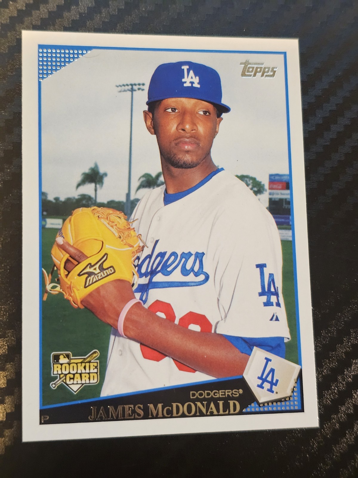 2009 Topps - James McDonald #208 RC Los Angeles Dodgers 