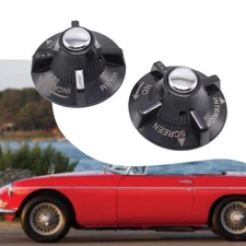 2x Heater and Air Control Knobs Repair Replacement for MG 1962-1974