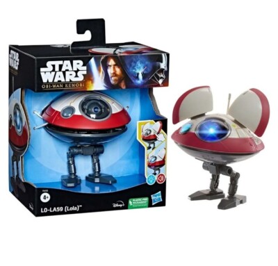 Hasbro Star Wars Actionfigur, Intrative Elektronik von L0-LA59 (Lola)
