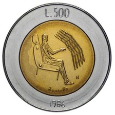 500 LIRE - SAN MARINO 1986 - L'UOMO E LA MACCHINA - FDC UNC -