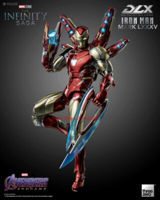 Threezero 3a Marvel Dlx Series Iron Man Mk85 Limited Action Figure