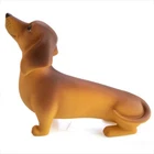 ~❤️~DACHSHUND Sausage DOG Figurine Table Lamp Night Light 24cm  Plug-In~❤️