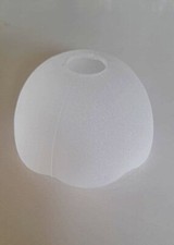 Vetro di ricambio paralume globo bianco sabbiato abatjour lampadario E14 E27