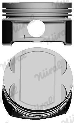 NÜRAL Kolben für Opel Calibra A 85_ 2.5i V6 Omega B V94 2.5 21_ 22_ 23_ Saab