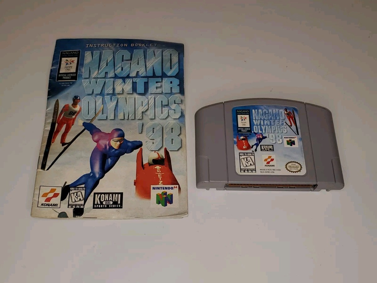 スノーボード NAGANO Winter Olympics 98 board Coca Vintage Nagano Winter Olympics '98 Classic Sports Ski Nintendo 64