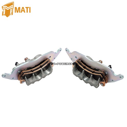 Front Brake Calipers & Sintered Pads for Polaris RZR Pro XP/Turbo RZR XP/XP 4 - Foto 6 di 8