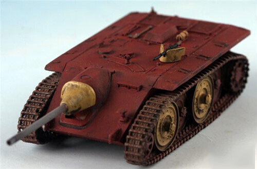 5M HOBBY WWII German E10 Hetzer tank Destroyer 1/72 Resin Tank Pre 