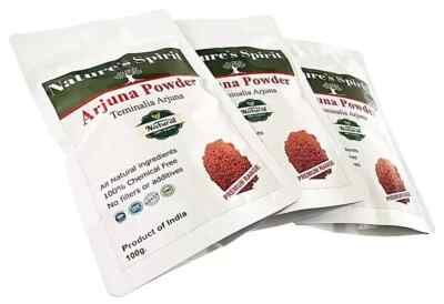 Bio Arjuna Pulver -300g (3x100g) 100% Reinheit Premium Qualität Natur