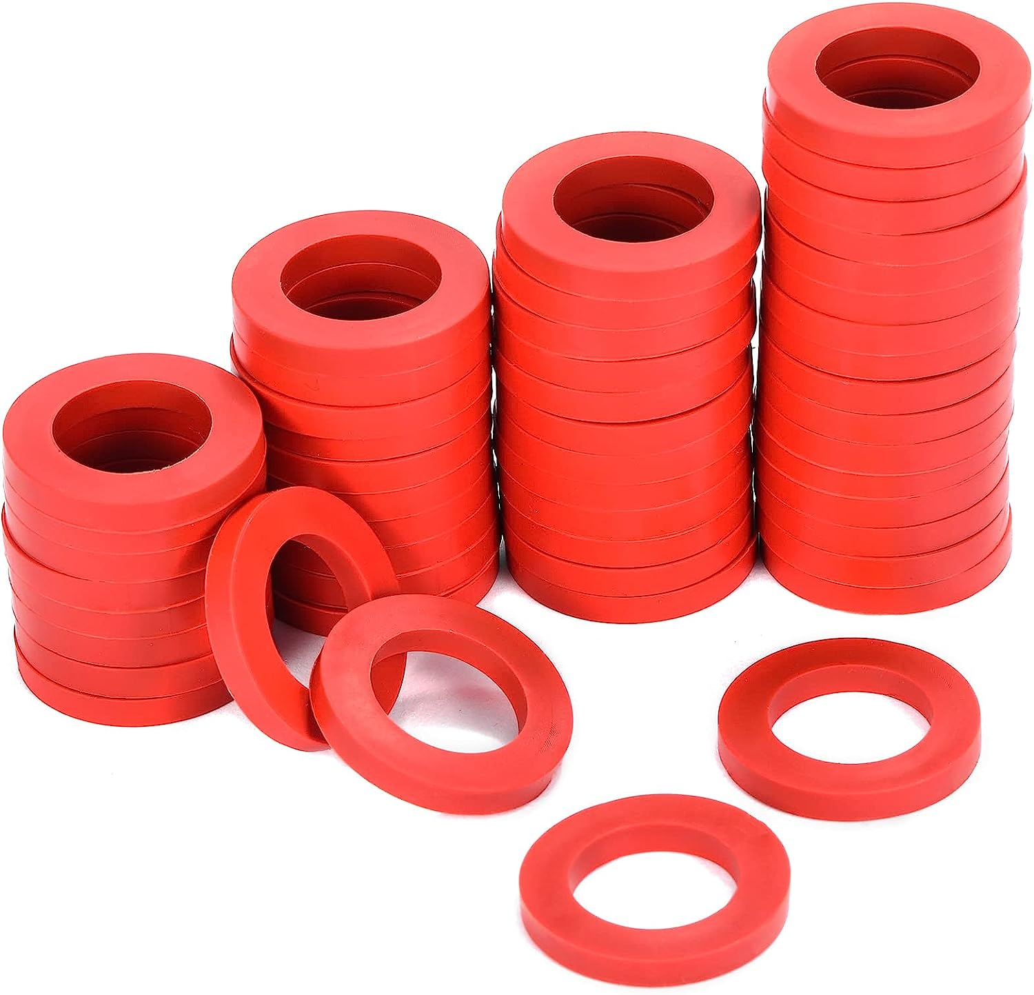 40 Heavy Duty Universal Fit Garden Hose Washer Rubber Waher Seals No