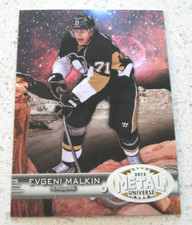 Evgeni Malkin 2012-13 Fleer Retro #36 METAL UNIVERSE Insert hockey card PENGUINS