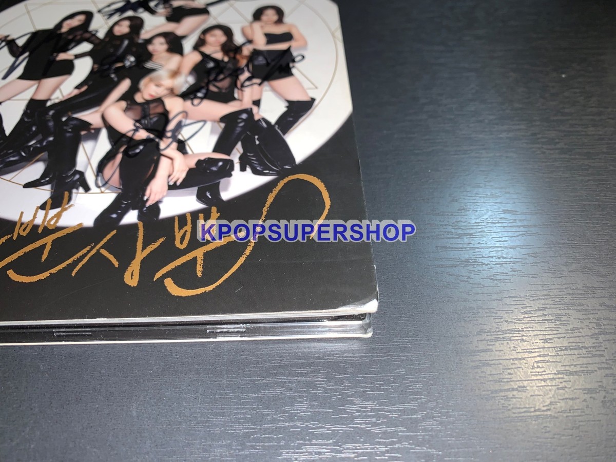 AOA 2nd Mini Album Like A Cat Autographed Signed CD Good No