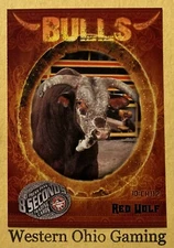 2009 Press Pass 8 Seconds Red Wolf #66 Bulls Card