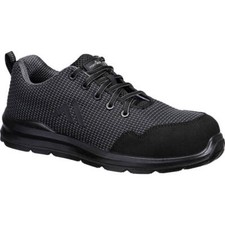 Image of Portwest Composite Toe Cap S3S Safety Trainers Grey Size 9