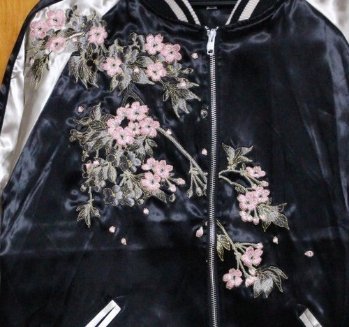 Chaqueta para hombre Karakuri Tamashii Sukajan bordada japonesa Tora talla XL sin usar - Imagen 5 de 7