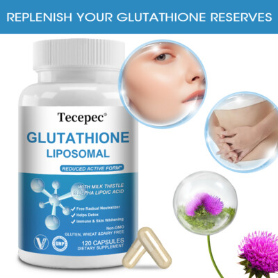 Liposomale L-Glutathion-Kapseln 1000 Mg  Entgiftung Und Verjngung,  Antioxidans | eBay.de
