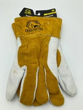 Revco GM1611 Top Grain Leather Cowhide MIG Welding Gloves with Reinforced Pal...