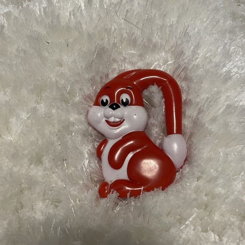 Vintage 1990s Evenflo Plastic Red and White Rabbit Bunny Rattle Baby ...