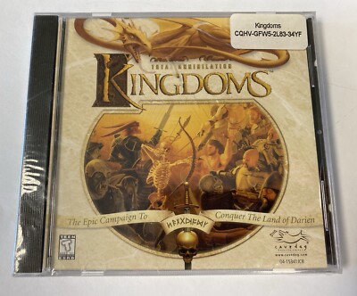 Total Annihilation: Kingdoms PC Game 1999 SEALED NEW Cavedog Humongous