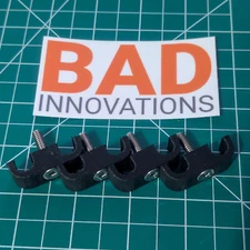 Dual Line Clamps for 2) 5/16" (0.3125")/7.9375mm Lines - Set of 4 with Hardware