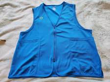Walmart Proud Associate Light Blue Employee Uniform Men's Vest Size XL NEW