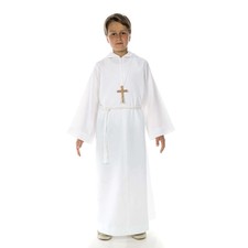 First Communion Hooded Dress