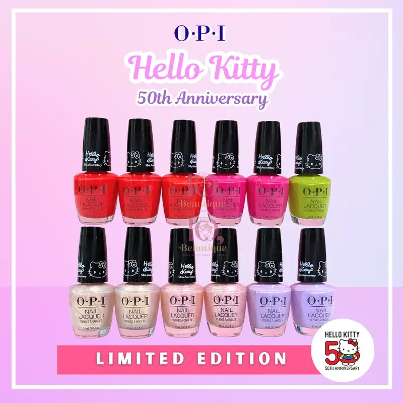 ✨新品　OPI　ハローキティ　ポリッシュ　12本セット ✨新品 OPI ハローキティ ポリッシュ 12本セット ネイルカラー