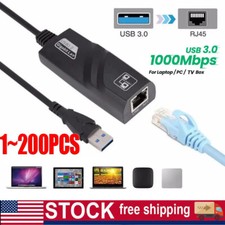 USB 3.0 Gigabit Ethernet LAN RJ45 1000Mbps Ne...