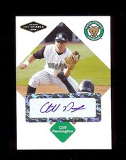 CLIFF PENNINGTON Los Angeles Angels/Kane County Cougars 2005 certificado autógrafo radiocontrol