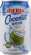 Fat Free Coconut Water with Pulp, 10.5 Fl Oz, Pack of 24 