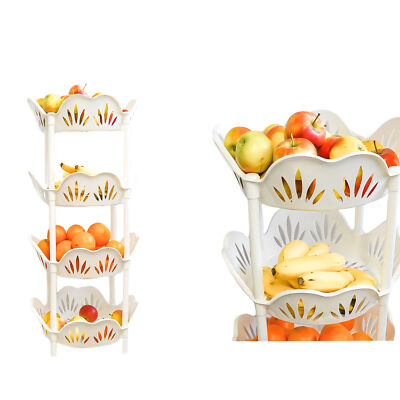 Almina Ständer Korb stapelbare Aufbewahrungskörbe 39x39x82cm Küchen Organizer
