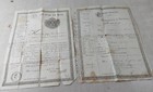 Vieux papiers, De par le roi, Passeport / Passe Port, 1818 + 1858