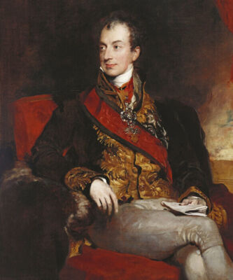 CLEMENS LOTHAR WENZEL PRINCE METTERNICH PAINTING BY SIR THOMAS LAWRENCE REPRO