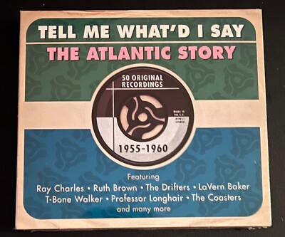 TELL ME WHAT'D I SAY - THE ATLANTIC STORY - CD BRAND NEW