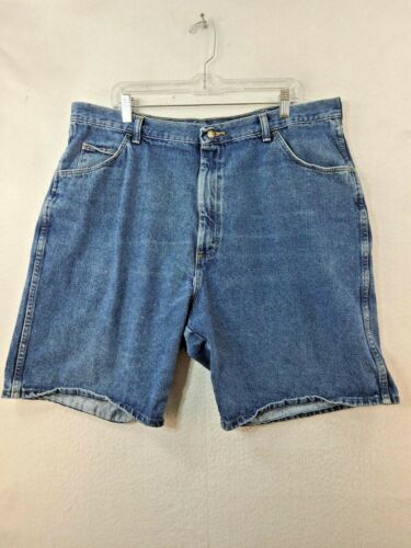 Wrangler Mens 40 Denim Blue Jean Shorts - Picture 1 of 7