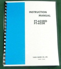 Yaesu FT-625R/RD Instruction Manual - Premium Card Stock Covers  28 LB Paper 