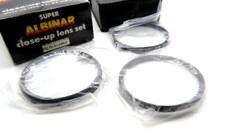 Vintage Super Albinar - 55mm Thread - Close-up Lens / Filter Set 1, 2 and 3