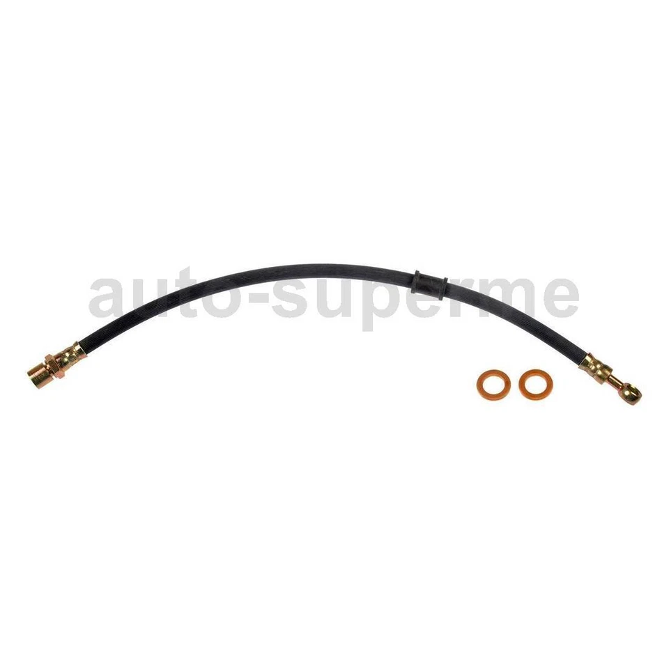 Juego de 2 mangueras de freno delanteras Dorman para Subaru GL 1984 1,8 L Foto 3 de 4