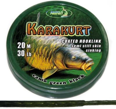 1,00 EUR / Meter KATRAN KARAKURT 20m Semi-Stiff Coated Hooklink