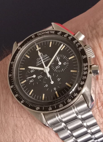 Vintage 1991 Omega Speedmaster 3592.50. Hesalite Sandwich. Cal.863