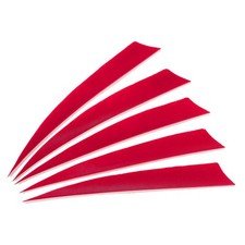 Pfeile Vanes 50 Pack 5 Zoll Pfeil Feder Rechten Flügel Rot für DIY