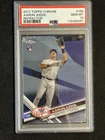 2017 Topps Chrome Refractor #169 Aaron Judge Yankees RC Rookie PSA 10 GEM MINT