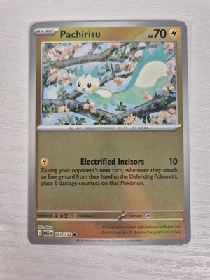 Pokémon TCG - Mega Evolution Reverse Holo Pachirisu 051/132 