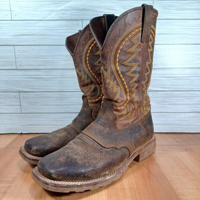 Durango Maverick 12'' Boots Mens 10.5W Soft Square Toe Cimarron Western DDB0299
